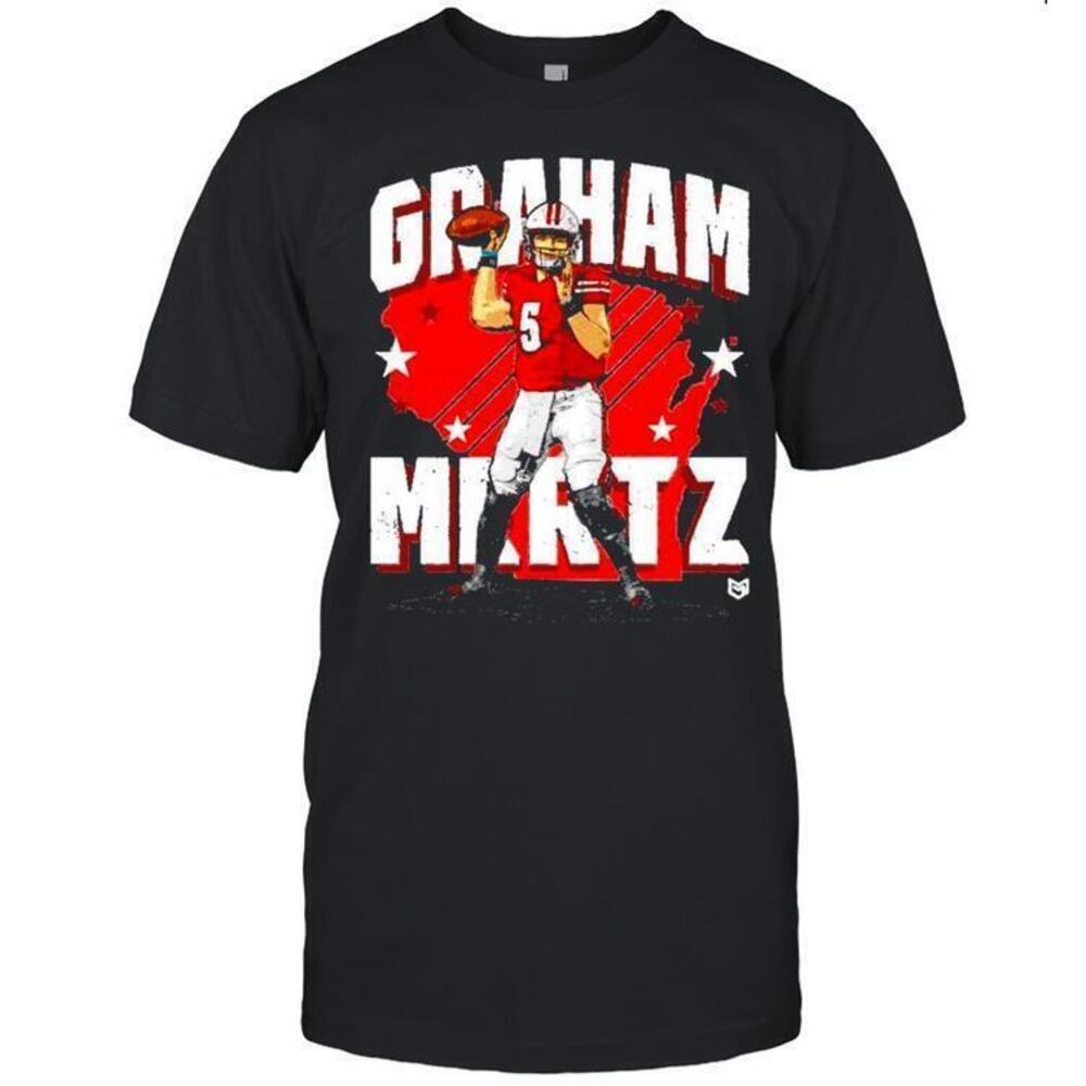 Mens Graham Mertz Wisconsin Personalities Shirt
